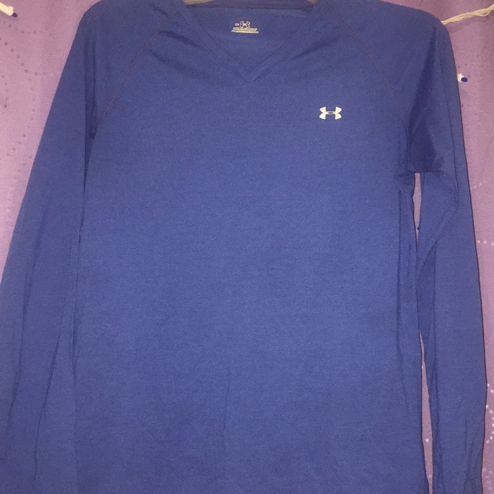 Under Armour Blue Long Sleeve Tee